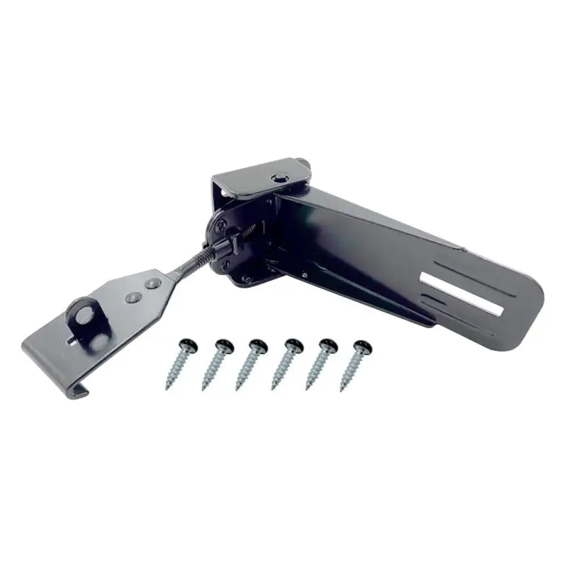 LOCKING CAMPER LATCH/STRIKE BLACK-B