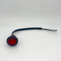 LIGHT,.75IN,RD,MARKER,3 LED,RED,W/