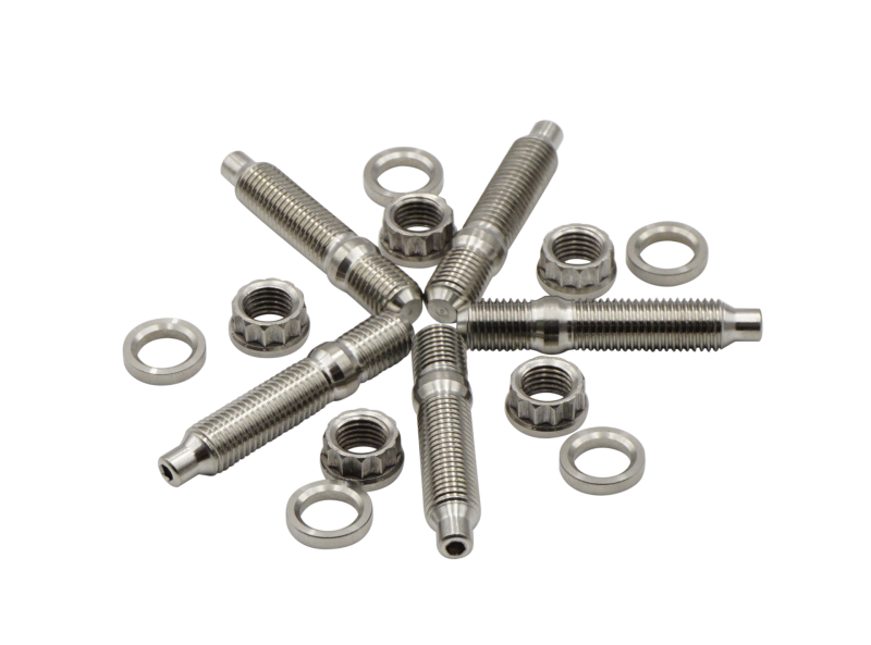 BLOX Racing M10x1.25x55mm Single Piece Stainless Steel Manifold Stud
