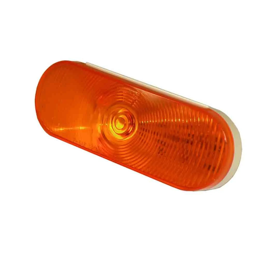 LED TAIL LIGHT 6' OVAL SEALED; AMBE