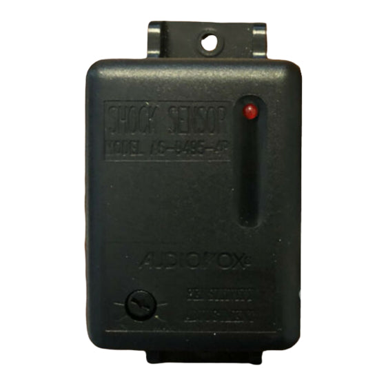 DUAL STAGE INFRASONIC SHOCK SENSOR (VOXX REPLACEMENT)