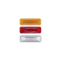 LED MARK LIGHT RECTANGLE;AMBER