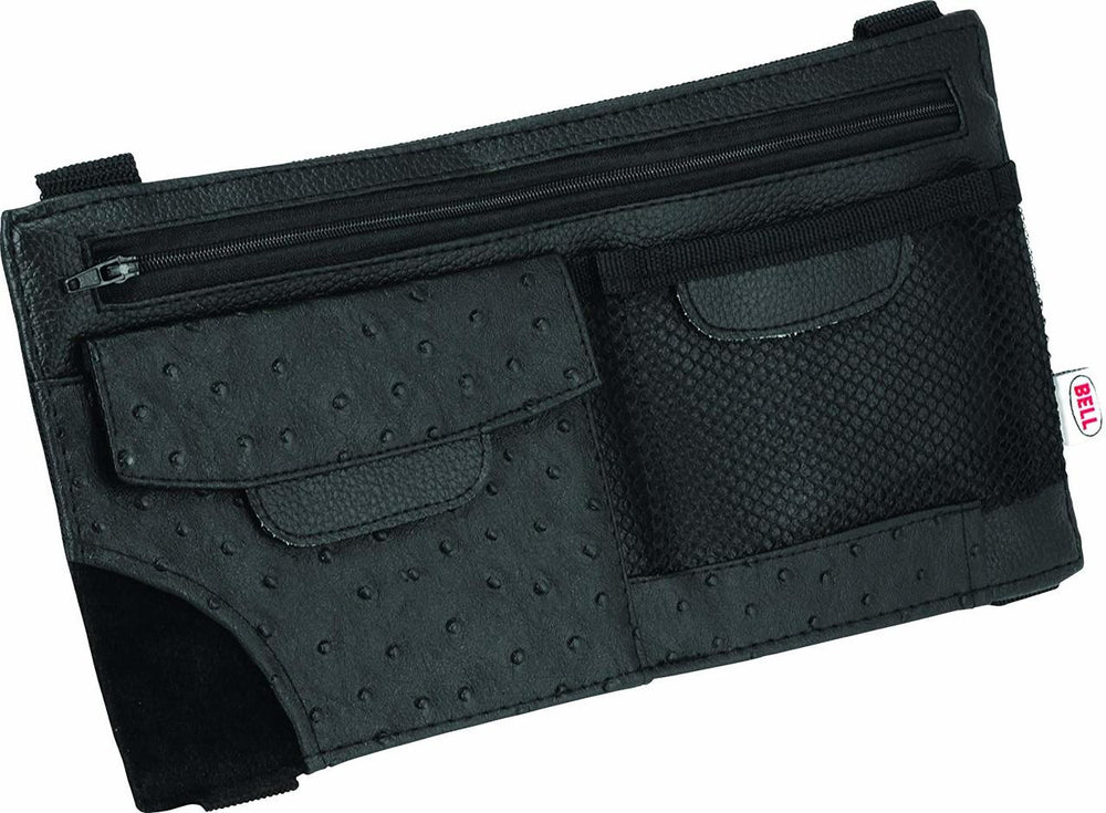 VISOR ORGANIZER/OSTRICH/BLACK 4PK