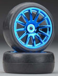 WHEEL AND TIRE BLUE