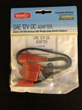 WEEGO SAE 12V DC ADAPTER FOR POWERING 12V ACCESSORIES