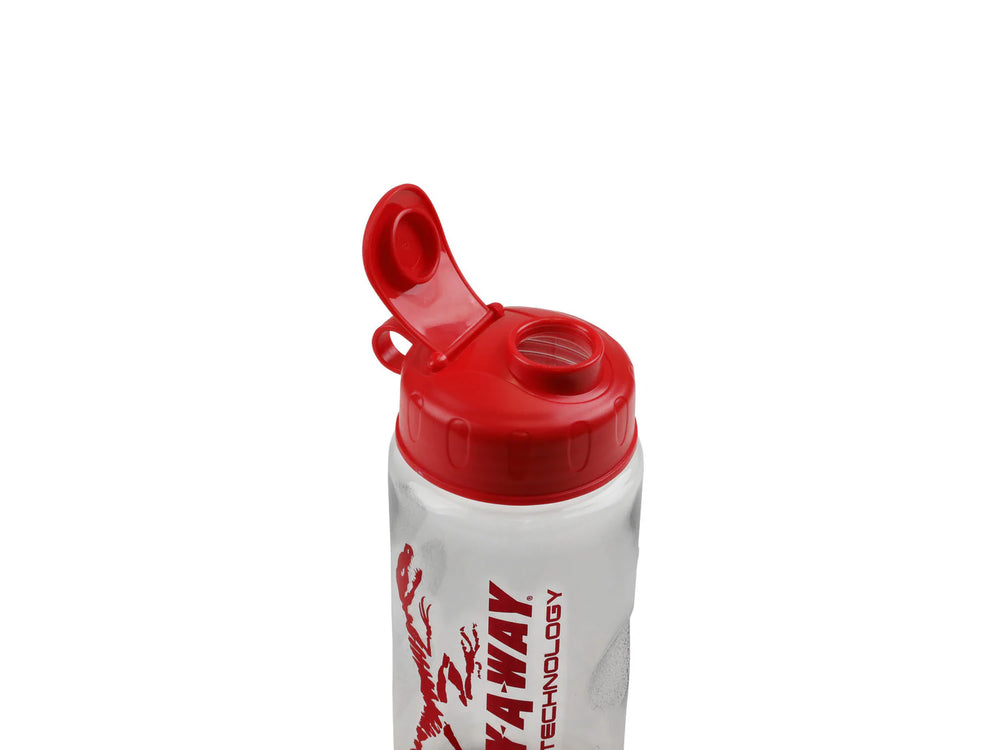 Sway-A-Way Clear Plastic Water Bottle: 22oz w Finger Grip