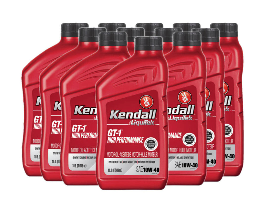 Kendall 10w40 Oil GT-1 1Qt. Syn Blend
