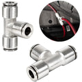 ~(1 lbs. 1X1X1)~ Union- Tee 1 4in Tube x 1 4in Tube x 1 4in Tube