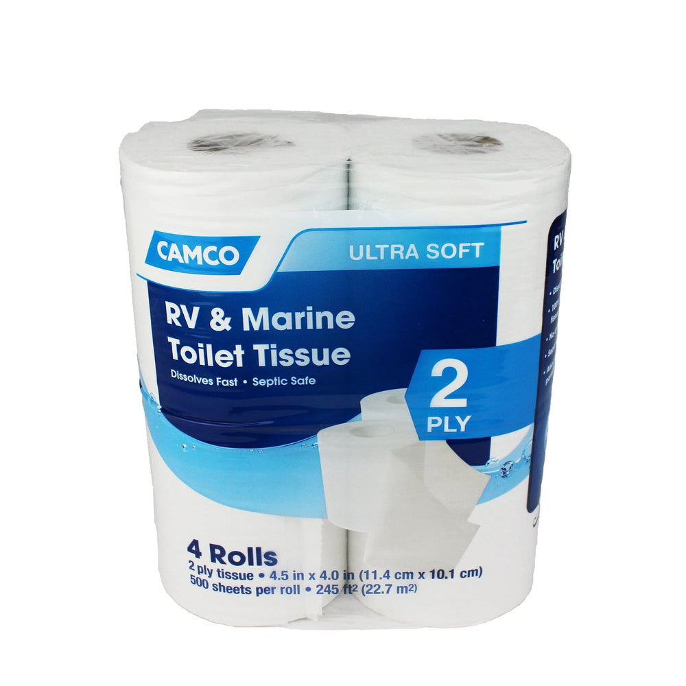 TST 2 PLY TOILET TISSUE 4 ROLLS 500 SHEETS