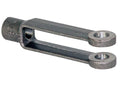 ADJ YOKE END 1/2IN ZINC PLATED