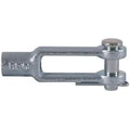 ADJ YOKE END 1/2IN ZINC PLATED