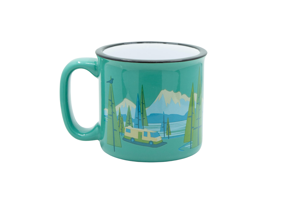THE MUG BIRD'S EYE VIEW. 15 OZ.