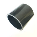 Ticon Industries 4-Ply Black 2.75in Straight Silicone Coupler