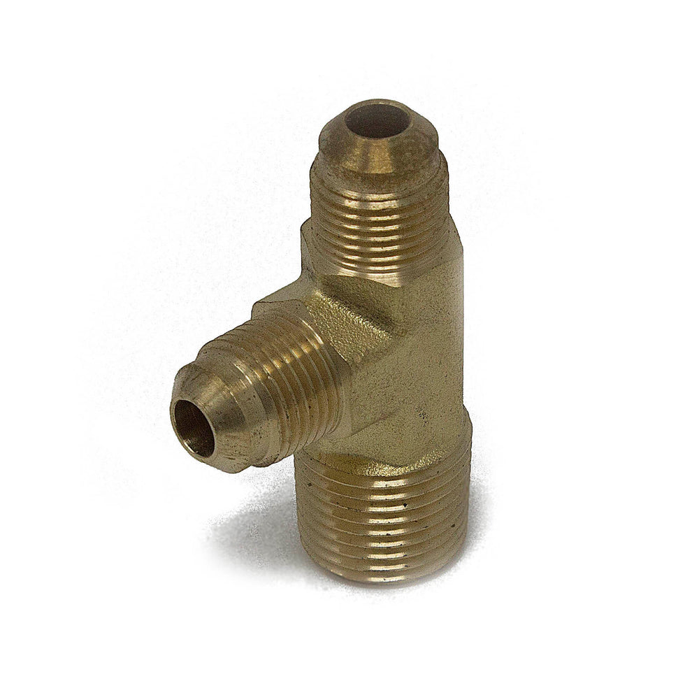 FITTING - BRASS - TEE - 3/8' FL X 1