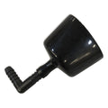 ROD HOLDER BASE DRAIN CAP - BLACK
