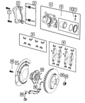 Brake Bolts JK
