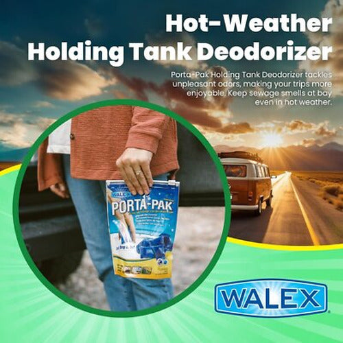 PORTAPAK FRESH SCENT BLACK HOLDING TANK DEODORIZER AND WASTE DIGESTER