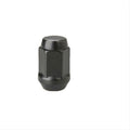 ROCKET RACING WHEELS 12MM 1.5 BULGE ACORN LUG NUT BLACK 3/4 HEX
