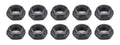 Half Nut 1/2-20 Thread Black 10 Pack
