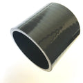 Ticon Industries 4-Ply Black 3.0in Straight Silicone Coupler