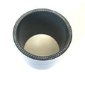 Ticon Industries 4-Ply Black 3.0in Straight Silicone Coupler