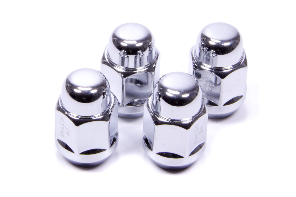 7/16IN ACORN BULGE HEAT TREATED (13/16IN HEX) LUG NUTS 4 BAGGED