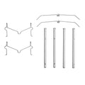 DFC 07-22 Lexus LX570 Front Premium Hardware Kit