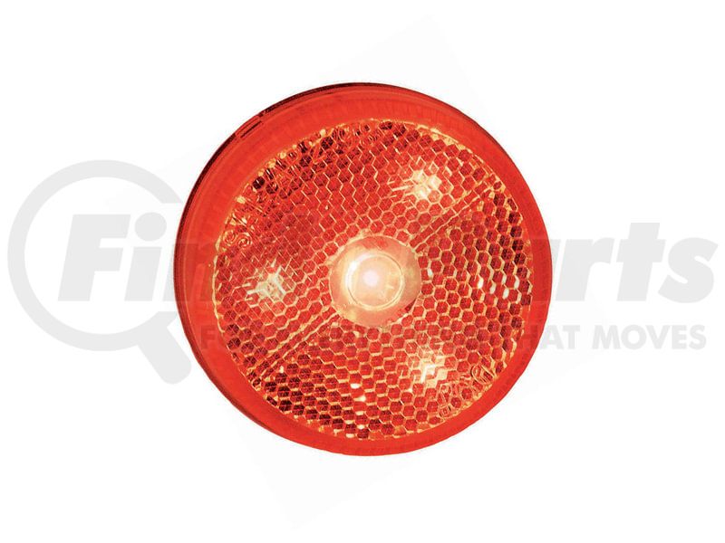 LED M/C P2 RND AMP HSG W/RFLX 2.5'