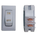 LABELED ON/OFF SWITCH IVORY 3/BAG
