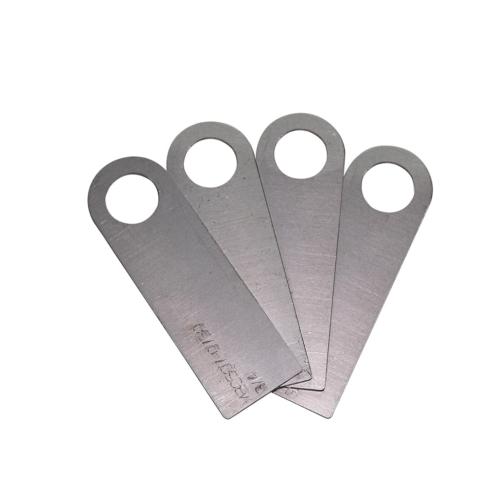 ~(1 lbs. 13X10X1)~ 3/4 Inch Shims Bare Steel Set of 4 Motobilt