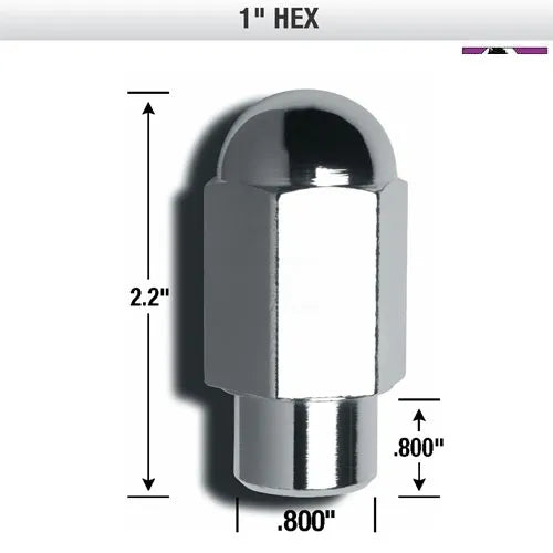 DUALLIE MAG LUG 1" 14-1.50 CHR BULK