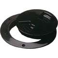 ABS DECK PLATE BLACK SMOOTH 5" QUAR