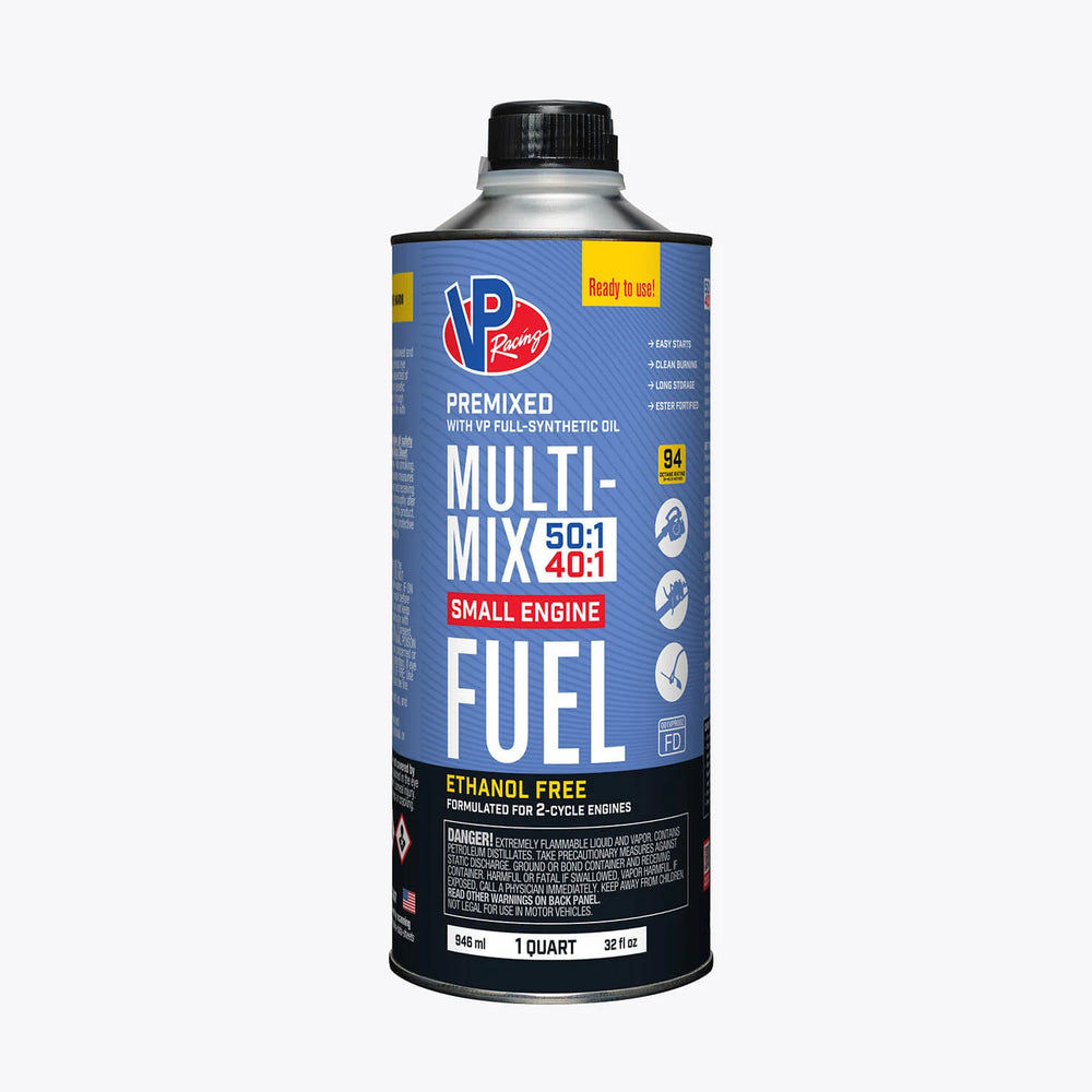 VP Racing Fuels Multi-Mix 40 1/50 1 Premixed Quart