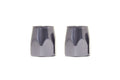 Russell Hose End Socket -8 AN Polished & Gray Anodized (2 Pack)
