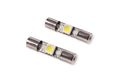 Diode Dynamics 28mm SMF1 LED Bulb - Green (Pair)