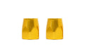 Russell Performance 2-Piece -8 AN Anodized Full Flow Swivel Hose End Sockets (Qty 2) - Orange