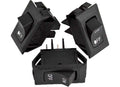 LABELED ON/OFF SWITCH BLACK 3/BAG