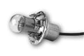 Autometer Replacement Light Bulb & Socket Assy Bayonet 2W 2 5/8in Gauge