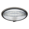 LED PORCH OVAL SWITCH BLACK BASE:CLEAR