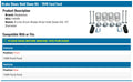 DRM BRK HLD DWN AXLE KIT