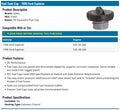 Gates Flex Fuel Tank Cap