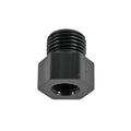Fragola -6AN Port Plug 9/16-18 w/ 1/8 FPT Port - Black