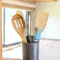 SUCTION CUP UTENSIL HOLDER GRAY