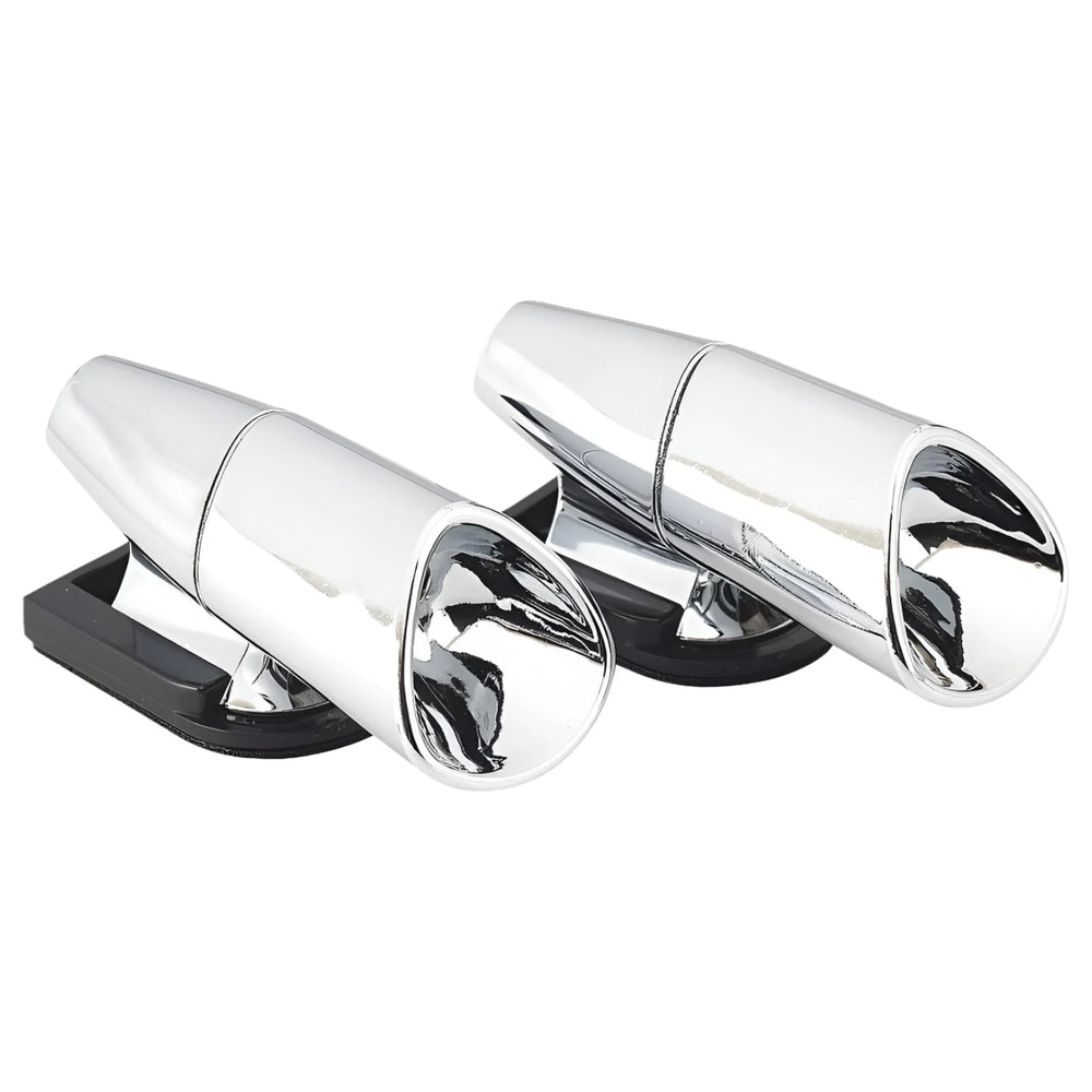DEER WARNING/CHROME 3PK
