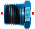 ALUM PIPE BUSHNG 1/2 1/4