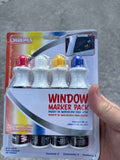 RWBY 4PK WINDOW MARKERZ ACCESSORY