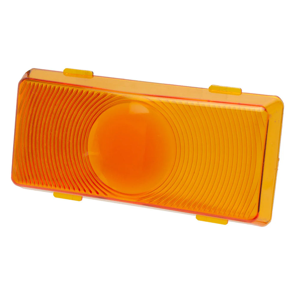 PORCH LIGHT REPLACEMENT LENS AMBER