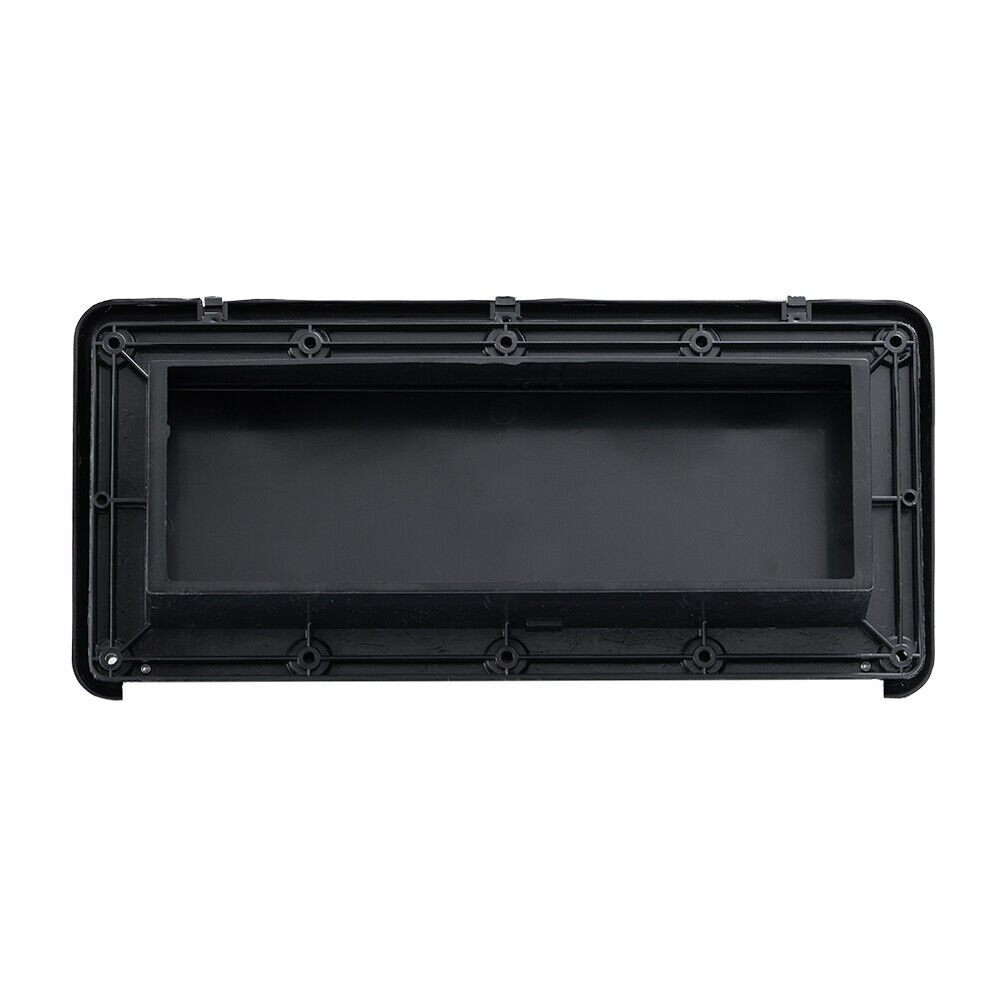 DAMPER RANGE HOOD VENT, BLACK