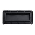 DAMPER RANGE HOOD VENT, BLACK