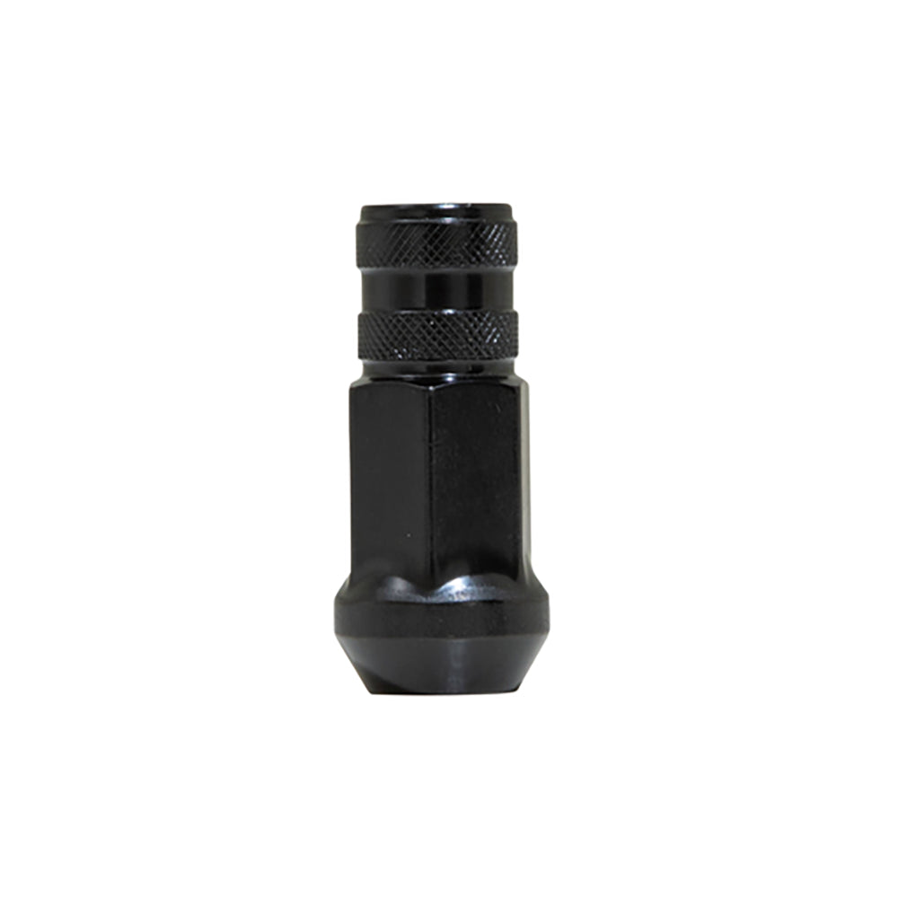 FORGED STEEL RACING LUG BLACK CHROME OPEN END 14MM X 1.50